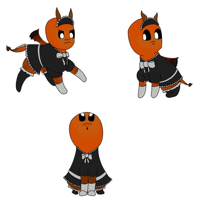 NOT MY OC Drawing of my friend Daybreak