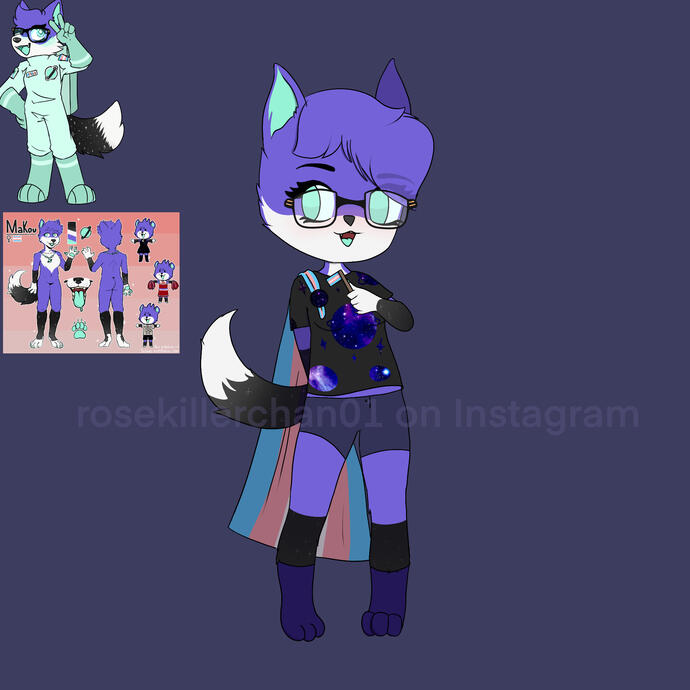 NOT MY OC Drawing of my friend Madison's character